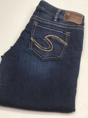 SILVER AIKO BOOTCUT JEANS W32 L33 ⭐️